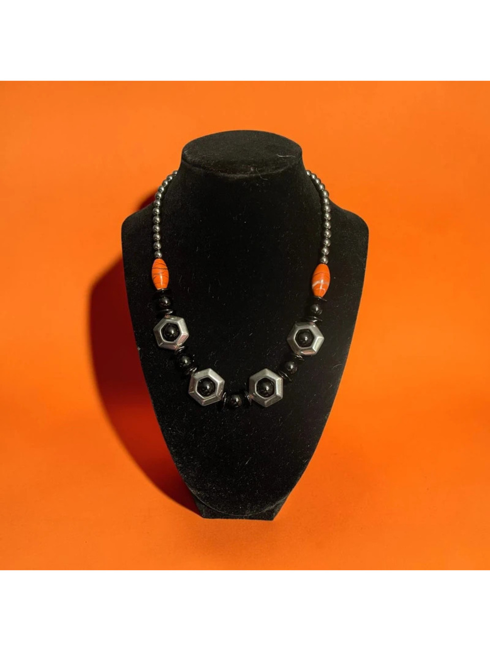 Statement Beaded Necklace
